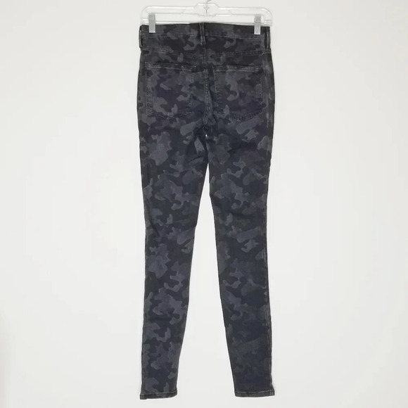 NWT Free People Black Camo Skinny Jeans 27 - Picture 3 of 7